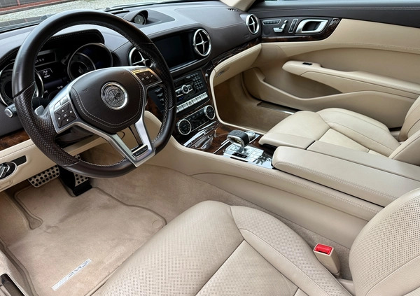 Mercedes-Benz SL cena 225000 przebieg: 46000, rok produkcji 2013 z Poznań małe 742